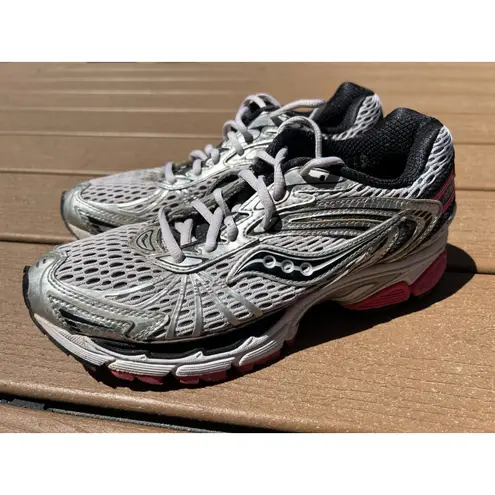 Saucony Ride 4 Running Shoes size 9 Womens Lace Up Sneakers 10116 Pink Active