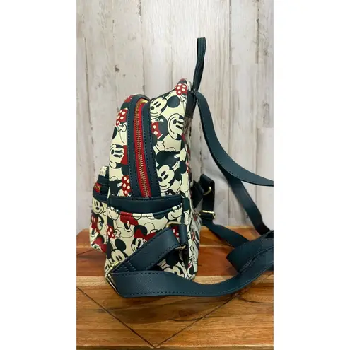 Lounge Fly Disney Mickey Minnie Mouse Mini Backpack Handbag Green Red