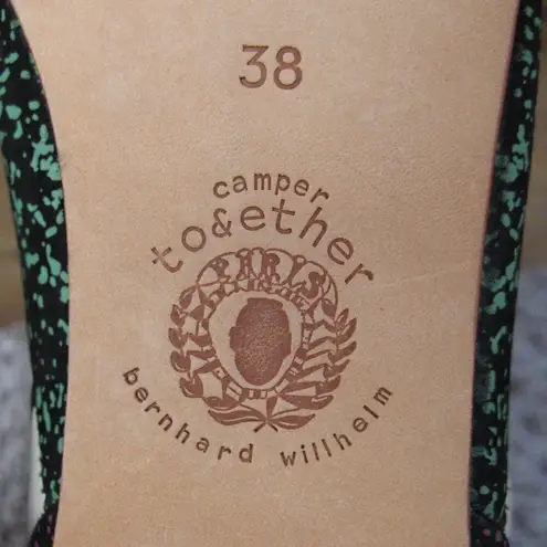 Bernhard Willhelm X Camper Womens 7.5 Patchwork Ballerina Flat White