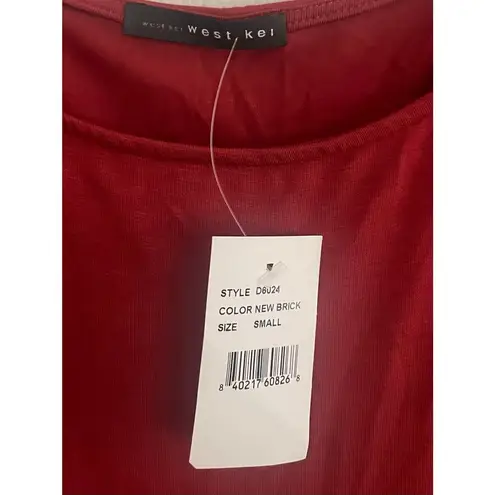 West Kei New Brick Long Sleeved Dress, A49