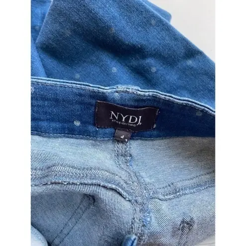 NYDJ • NWT Ami Skinny Polka Dot Ankle Jeans