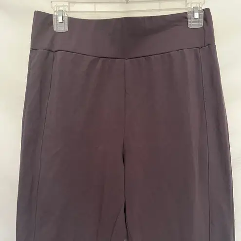 LOGO By Lori Goldstein Leggings Womens Pants Size XS Gray Side Panel Stripe