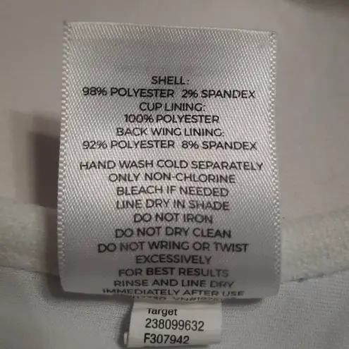 Shade & Shore  Polka Dot Bikini Top Size 36DD