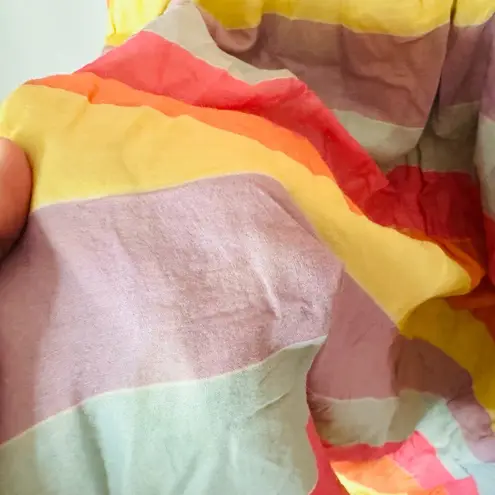 Tara Jamon Multicolored Striped V