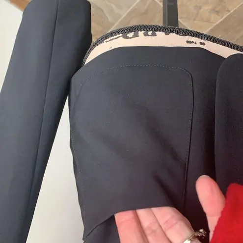 Ungaro Fever Black Blazer Size 8