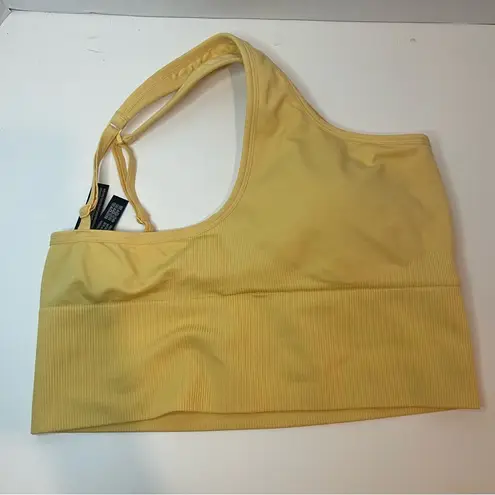 PINK - Victoria's Secret  Mustard Sports Bra