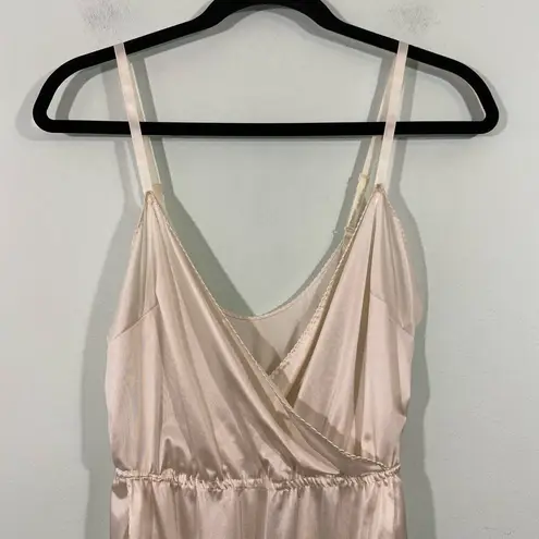 Vtg Wonder Maid Cream Satin Sweetheart Neckline Bodysuit Size 32 Union USA Made
