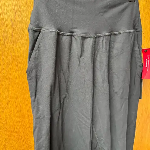 NEW Carbon38 High Rise Joggers Melt Pull On Stretch Black Small NWT $118