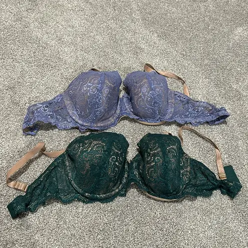 Thirdlove  24/7 Lace Balconette Bras lot of 2 size 38E