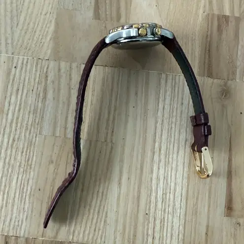 Seiko  Kinetic Rare Pink Pearl Dial Automatic Vintage Ladies Watch Leather Strap