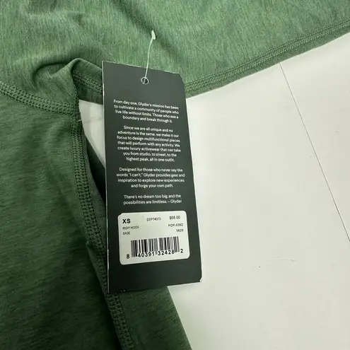Glyder Rocky Hoodie in Sage Green - Size XS - NWT