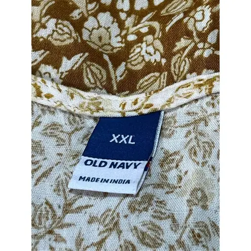 Old Navy  Pattern Peasant Top