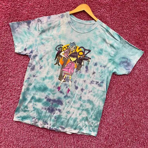 The Gorillaz Phase 1 Celebrity Take Down Rock Tie Dye XL