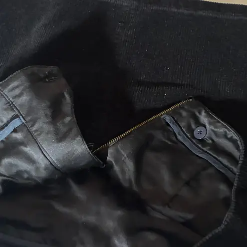 Boden corduroy mini skirt US 4 petite Leonie black Size 4P