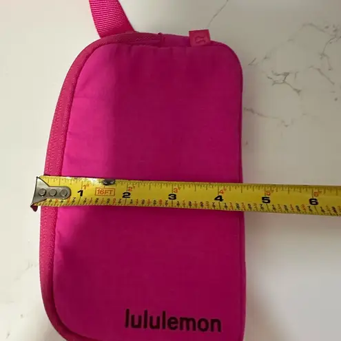 Lululemon  Mini Belt Bag Sonic Pink/Red Merlot Rare Limited Color NWOT 7”