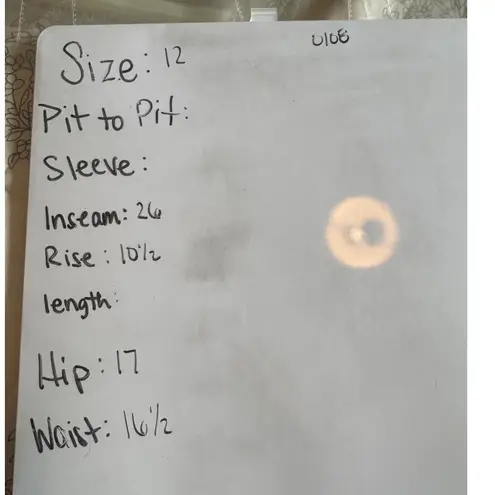 D. Jeans d. jeans Dark Wash Denim Jeans Pants Womens Casual Everyday Size 12