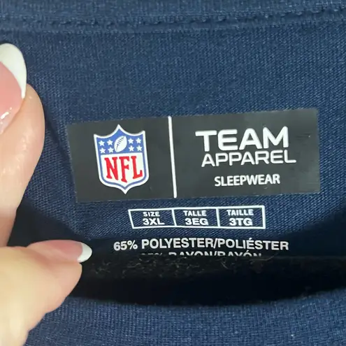 NFL Team Apparel Sleepwear Men’s Chicago Bears Soft Lightweight Tee Size 3XL