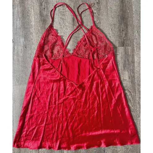 Dreamgirl Red Lingerie Teddy lace bust size 3X/4X adjustable straps