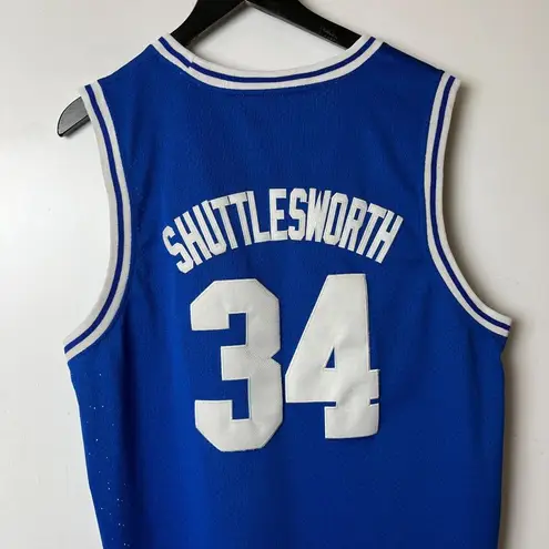 He Got Game Movie Shuttlesworth Lincoln Movie Jersey Blue White XL Extra Large
