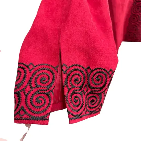 Women's Silkland Woman Blazer Size 1X Red