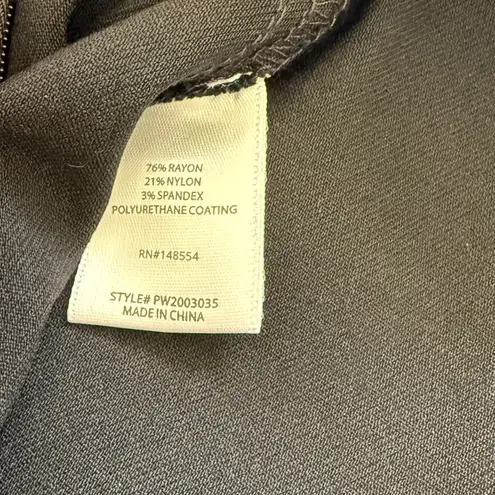 Indigo rising black pleather skirt large mini size medium party holiday cocktail