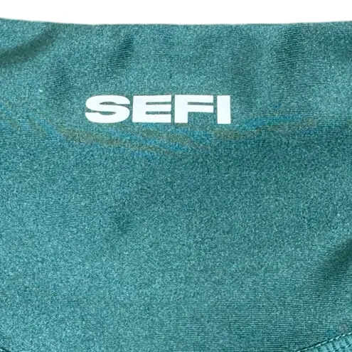 SEFI Disco Smoke Pine Athletic Yoga Workout Leggings Women’s XS Green