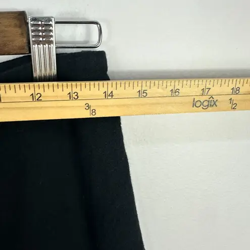 THML Skirt Womens S Black Linen Embroidered Boho Festival Coastal Chic Resort