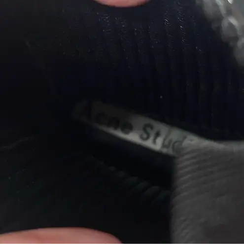 Acne Studios Flaire suede ankle boots shoes designer size 9 (39) winter fall