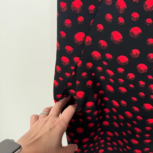 Whistles Black & Red Dot Print V