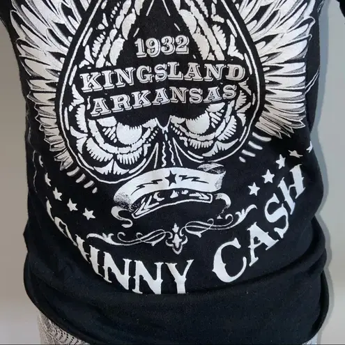 Zion Rootswear Johnny Cash graphic T-shirt