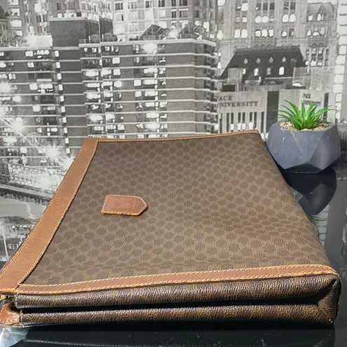 CELINE Authentic Macadam Laptop/Business Bag