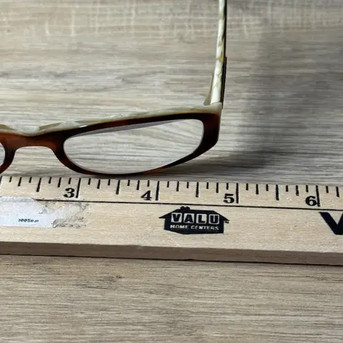 Ralph Lauren  RL Eyeglasses 6002 5018 Brown Cream Full Rim Rectangle Frame