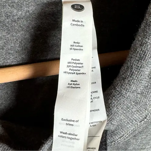 Stori backstory hoodie Heather slate grey color style W4004 hoodie size 12 Gray