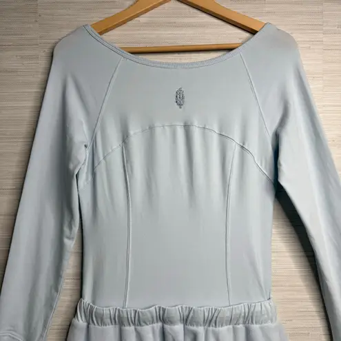 Free People  jumpsuit activewear onesie romper stretchy yoga workout Small