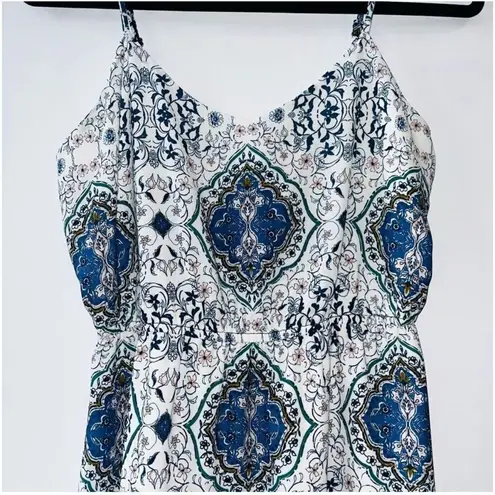 Skies Are Blue Lyna Spaghetti Strap Maxi Dress Size XS Women’s Paisley Floral