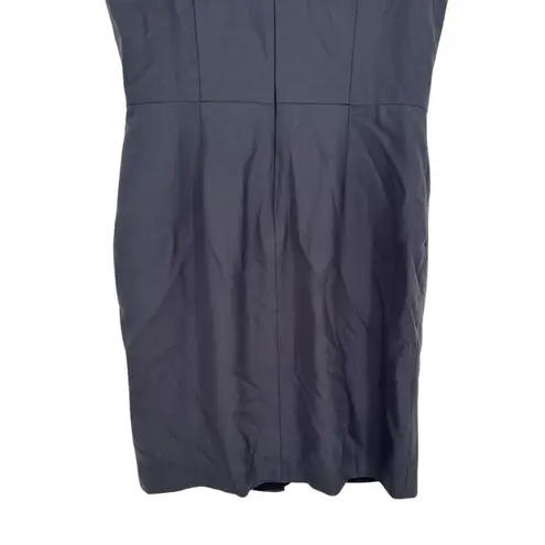 Rebecca Taylor NYC Tailored Garbine Suiting Dress in Grey size 14 Professional