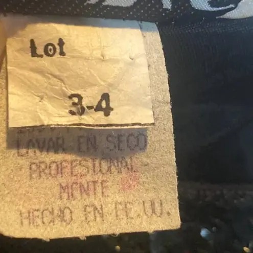 Vintage 90s Column Maxi Dress Sequin Fishnet Crochet Overlay Black NEW Womens S