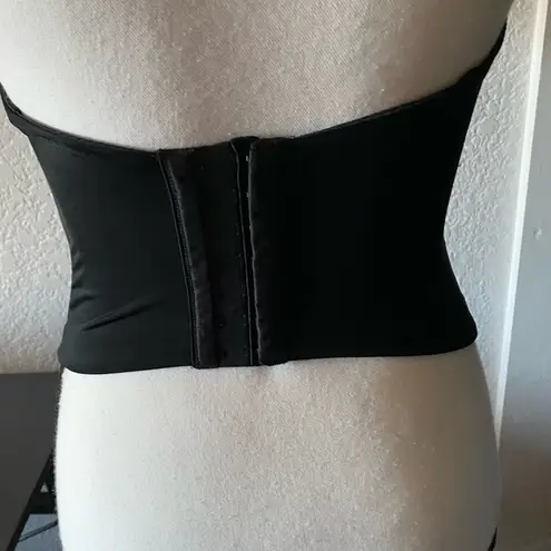 Gillian O’Malley Strapless Corset, Black, 34B Black Size undefined