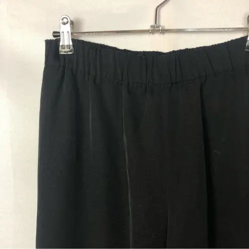 Everlane  Black Japanese Geoweave Zip Hem Dress Casual Pants 10