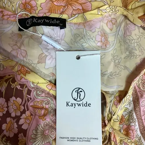 Kaywide Yellow Floral Tie V
