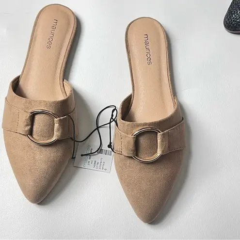Maurice's  Women’s Natalie O Ring Flat Mule Sz 6