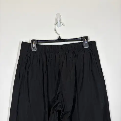 Sun Kim Polka Dot Hem Pant Size Medium Black