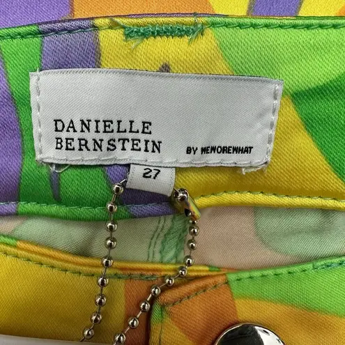 We Wore What 27 Retro Yellow Green Orange Purple Ankle Flare Pants Eclectic Fun