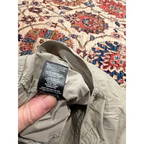 Kuhl KÜHL Womens Hiking Outdoor Cargo Shorts Beige Size 10 Durable Utility