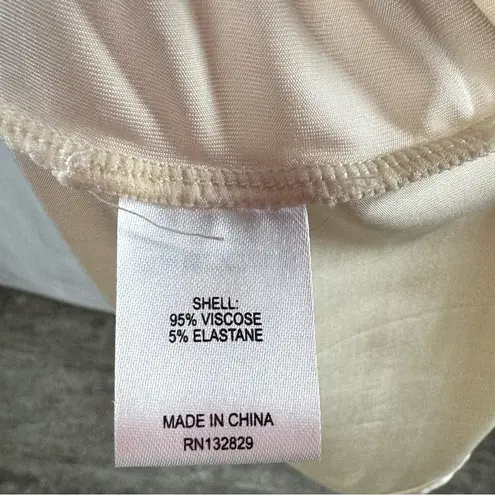 L'Academie NWT L’Academie Delphi Mini Dress in Bone White Size Extra Large