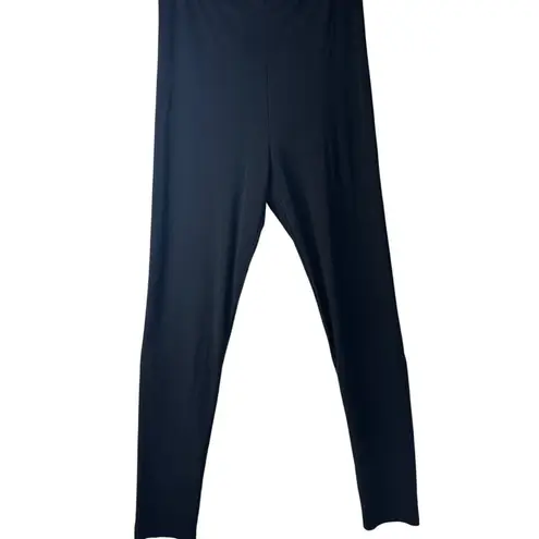 Norma Kamali Cropped Leggings in Black X-Small New Womens Pants