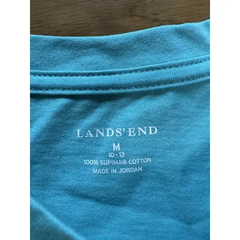 Lands End Supima Cotton Long Sleeve Crewneck T