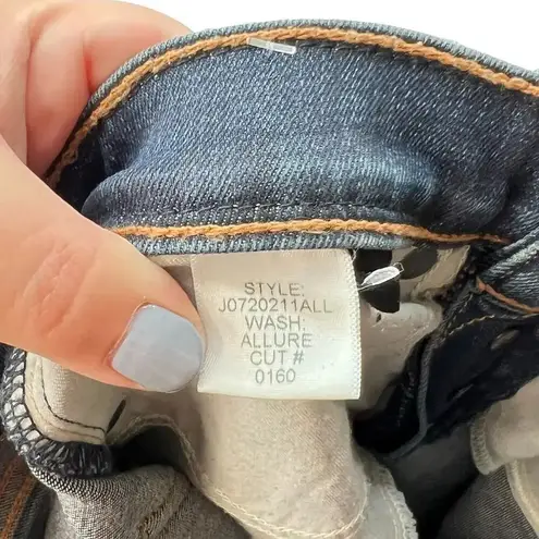 Veronica Beard Carolyn 10" Baby Boot Jeans Allure Wash Stripe Size 24