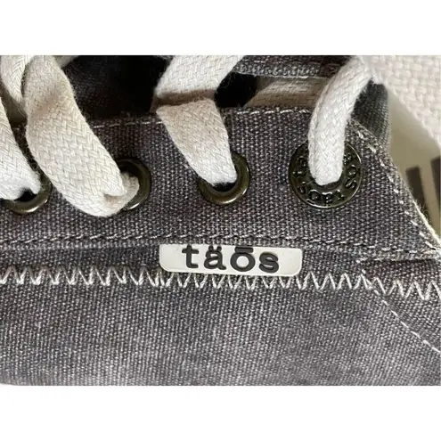 Taos Star Women’s 9 light Gray Wash Canvas Sneakers