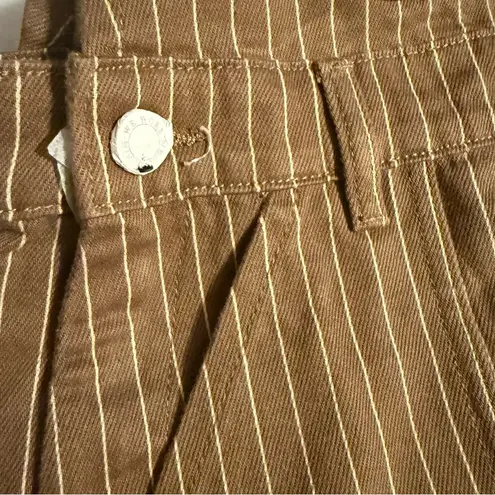 We Wore What Brown Denim Overalls with Timeless Appeal